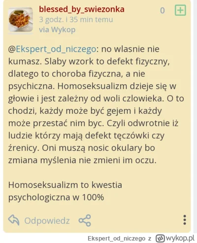 Ekspertodniczego - Najnormalniejszy homofob be like @blessedbyswiezonka : https://wyk...