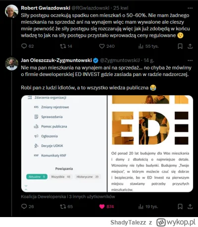 ShadyTalezz - ale dziadzia paróweczkowy rozjechany xD
#nieruchomosci #polityka #ekono...