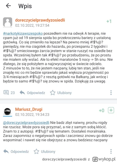 doreczycielprawdyzosiedli - @Mariusz_Drugi Powiem Ci tyle, że jesteś zwykły pet a nie...