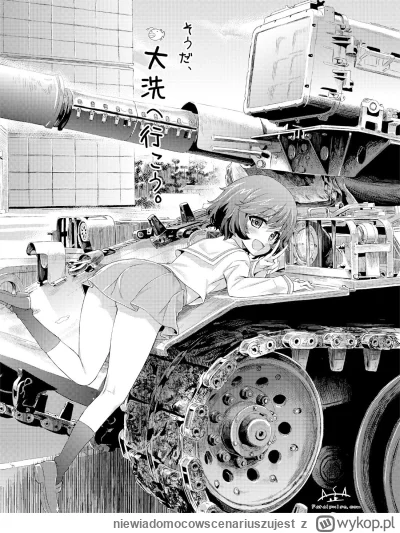 niewiadomocowscenariuszujest - #anime #randomanimeshit #girlsundpanzer #yukariakiyama