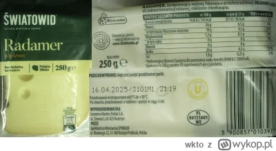 wkto - #listaproduktow
#serradamer #radamerwedzony #serkawalek #serzolty Światowid #b...