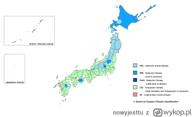 nowyjesttu - Klimat Japonii- ciekawostki.
Mało osób zdaje sobie sprawę, że Japonia to...