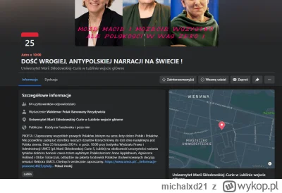 michalxd21 - Chociaż ta pikieta organizowana jest przez jakiegoś skrajnego prawaka, t...