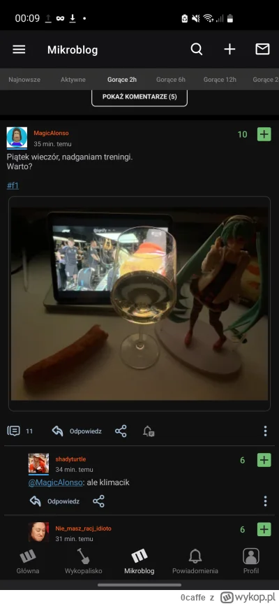 0caffe - >kiełbasa z winem w gorące wbije

@MagicAlonso xD