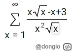 dongio - Jak określić, czy dany szereg jest zbieżny, czy rozbieżny? #matematyka