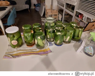 afarewelltoarms - Zakisiłem ogóra 

#chwalesie #gotujzwykopem #kiszonki #kiszenie #ki...