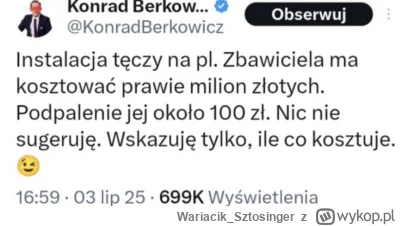 Wariacik_Sztosinger - W świetle ostatnich wpisów i spekulacji na temat udziału k0nfed...