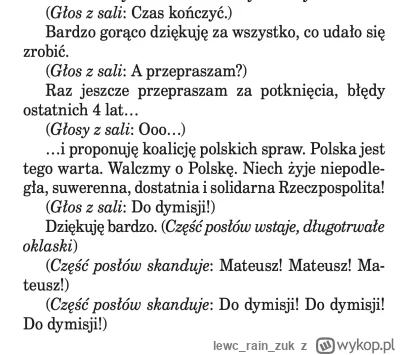 lewcrainzuk - Stenogramy z posiedzeń sejmu czyta się niczym Dziady XD

#polityka #sej...