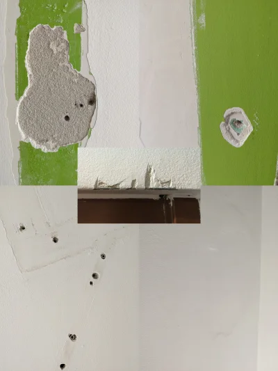 pangolin - Co polecacie dać (pod gładź) na widoczne na zdjęciach dziury i ubytki w ty...