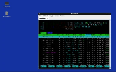 POPCORN-KERNAL - Jak chcesz zrobić screena, że nowy Lubuntu 24.0.4 żre tylko około 38...