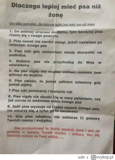 adi0 - Rozkmina na niedzielę

#heheszki #rozowepaski #niebieskiepaski #humorobrazkowy...