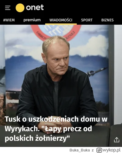 Buka_Buka - Już nawet Onet rogi dorabia #heheszki #tusk