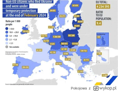 Pokojowa - Przesiedlenie uchodźców z Ukrainy do Europy: opublikowano nową mapę lokali...