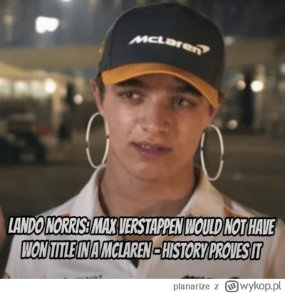 planarize - #f1 Mclaren na serio powinien ogarnąć PRowo Norrisa
