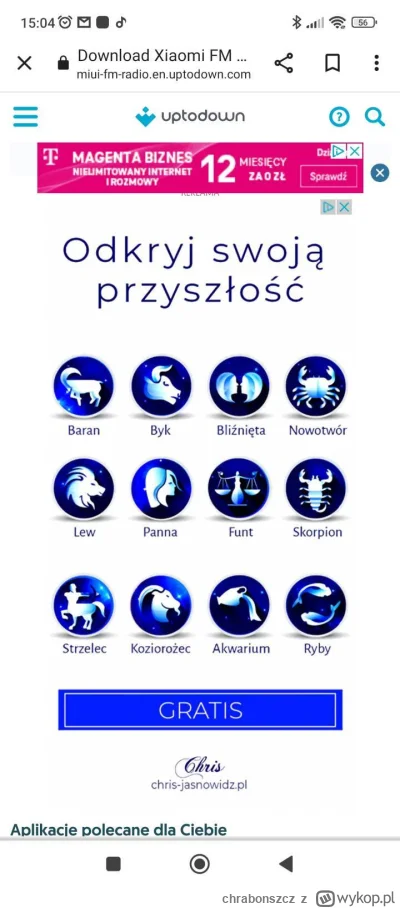 chrabonszcz - A jaki jest Twój znak zodiaku? #heheszki