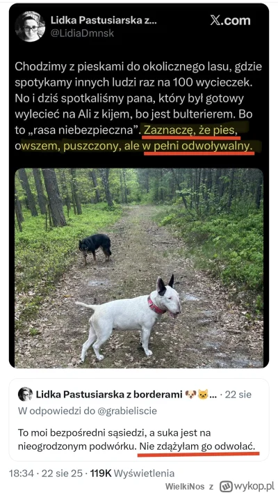 WielkiNos - >Co to w ogóle znaczy "pies odwoływalny"

 @Yans_Zoon to xd