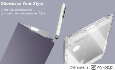 Cyfranek - Supernote A6X2 to pierwszy notatnik/czytnik z możliwością samodzielnej i p...