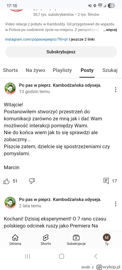 imdb - #raportzpanstwasrodka