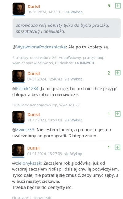 Veela - @Durisil: na temat związków generalizuje ktoś taki jak ty, wykopki czytają, p...