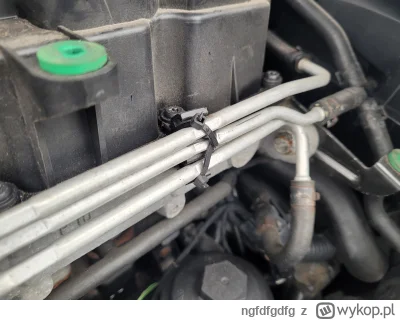 ngfdfgdfg - Ma ktoś wiedzę gdzie dostać taka spinkę do przewodow paliwowych ? #mechan...