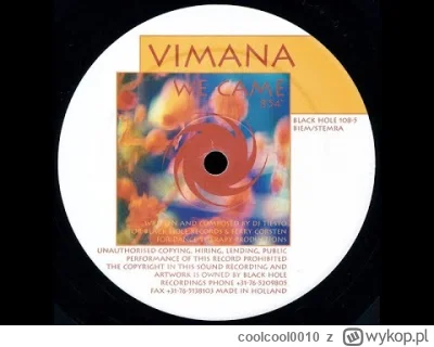 coolcool0010 - Czas na prawdziwy klasyk 乁(♥ ʖ̯♥)ㄏ

Vimana - We Came

#trance #classic...