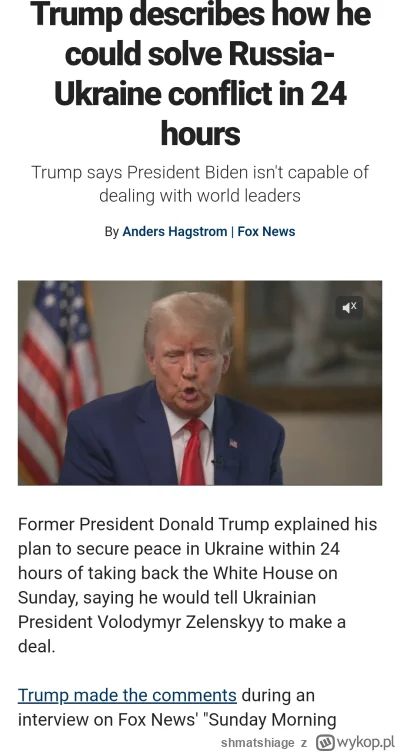 shmatshiage - :D
https://www.foxnews.com/politics/trump-describes-how-he-could-solve-...