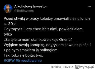 jenkins_slave - #gielda ( ͡° ͜ʖ ͡°)( ͡° ͜ʖ ͡°)
https://twitter.com/BetBuzzers/status/...