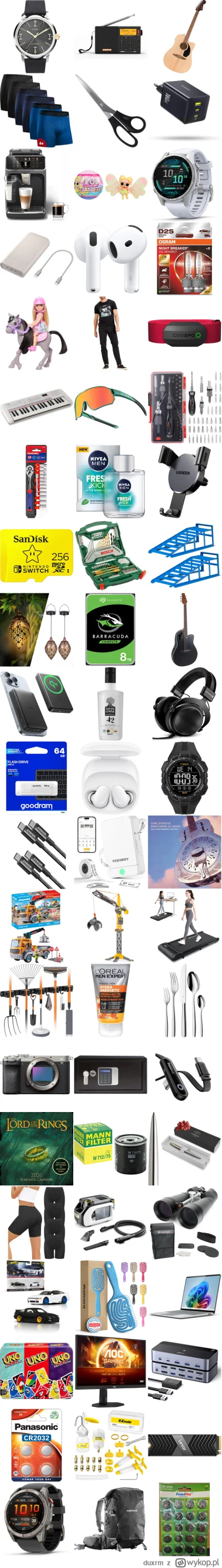 duxrm - Witam, dzisiejsze promocje z przedmiotów wrzuconych na #duxrm
Wszystkie linki...