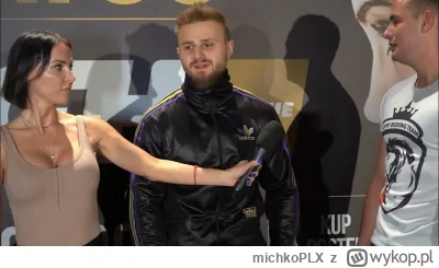 michkoPLX - Jak ktoś myśli, że Amadeusz będzie się bał bić w stójce z leszczykiem to ...