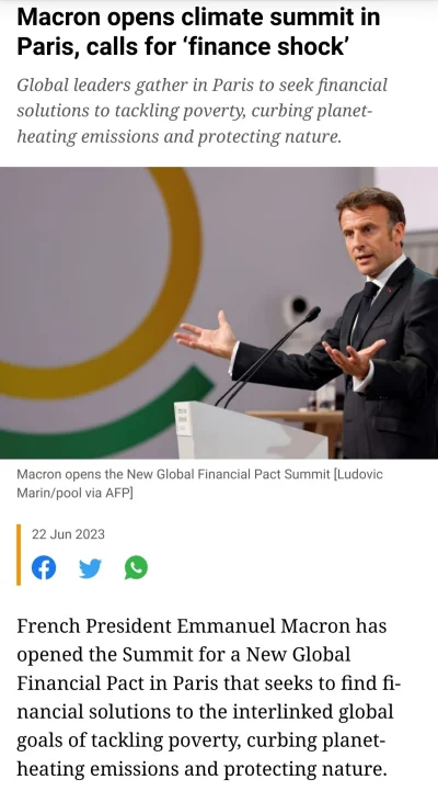 awres - https://www.aljazeera.com/news/2023/6/22/macron-opens-climate-summit-in-paris...