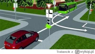 T.....k - Kto ma pierwszeństwo przejazdu? #motoryzacja