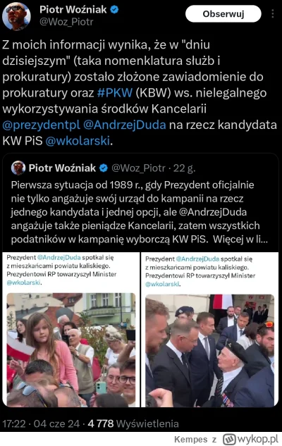 Kempes - #polityka #prawo #bekazpisu #bekazlewactwa #polska

On jeszcze myśli, że mu ...