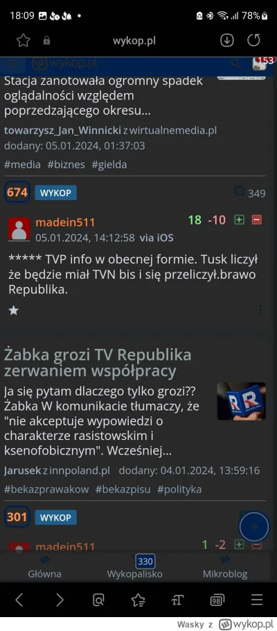 Wasky - @madein511: tylko republika szmatecki. Że też wykop toleruje botów szmateckie...