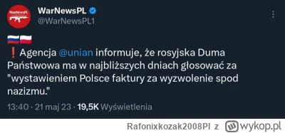 Rafonixkozak2008Pl - Jaka powinna być Polska odpowiedź? 

#Polska #rosja