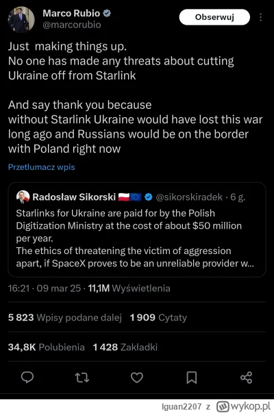 Iguan2207 - Co oni mają z tym "Powiedz dziękuję"? Komu ma dziękować? Obecnej administ...