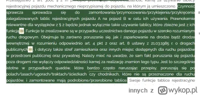 innych - @1337k4z: sorry ale mylisz się, tutaj fakt że to była droga prywatna nie ma ...