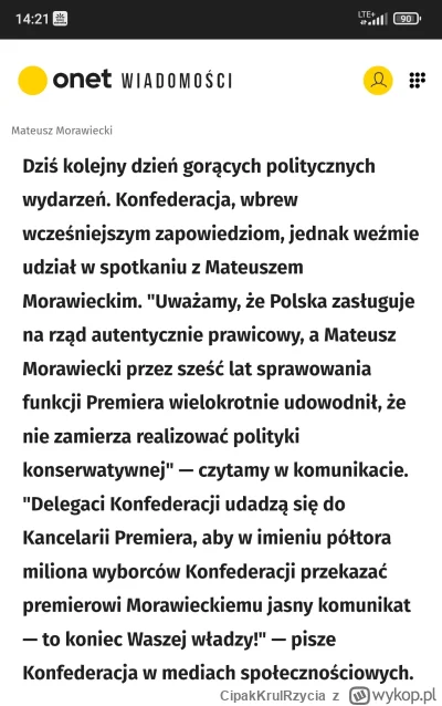 CipakKrulRzycia - #bekazkonfederacji #sejm #wybory #bekazpisu #polityka #konfederacja...