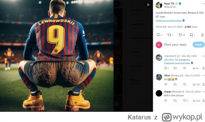 Katarus - #lewandowski  #mecz #barcelona zapożyczone z twittera ( ͡° ͜ʖ ͡°)