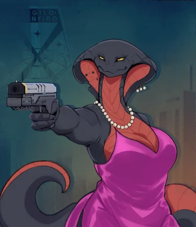 Ciekawska_Genetta - #furry #sfur #scalie