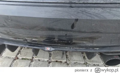 pionierx - Podczas jazdy gosc przede mna przyhamowal, ja tez, a typ za mna sie zagapi...