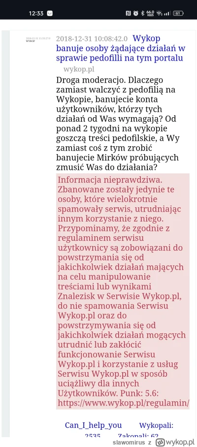 slawomirus - Jak ktoś kilka razy oburzył się że nie chce oglądać CP to oznacza, że vi...