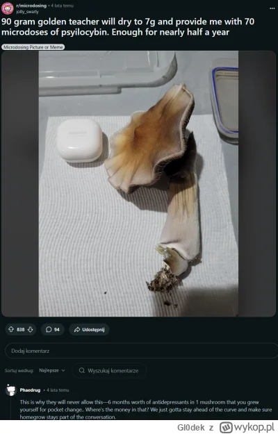 Gl0dek - @tomasz-aleksander-barania: Pierwszy komentarz w sedno.