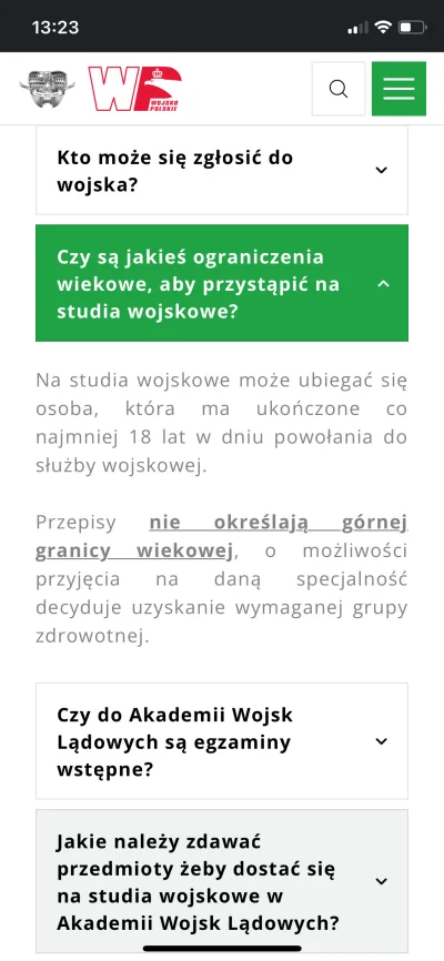 Student-technik - @Kola100 z opisu na stronie wynika, że nie ma oficjalnie górnego li...