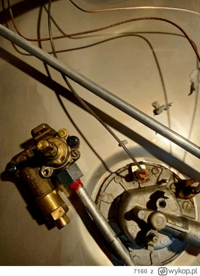 7160 - Jak działa  system zamykania gazu, gdy nie ma płomienia? Te przewody to rurki ...