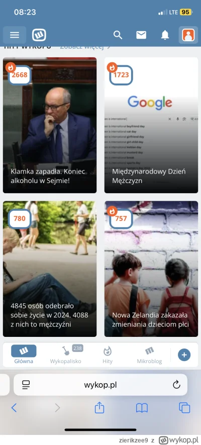 zierikzee9 - Macie tak też że jak wejdziecie zalogowani na główną to nie pokazuje wam...