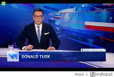 Heexi - Brakuje mi głosu krytycznego rządowej telewizji. W tuskowym TVN'ie zrzucają n...