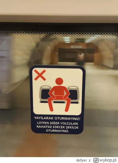 defyer - metro w Stambule ma specjalny znak na to zjawisko