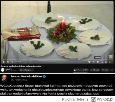 Pulchra_feles - ZAGROŻENIE POŻAROWE W SEJMIE. 
Korwinizm to coś pięknego xD

#sejm #b...