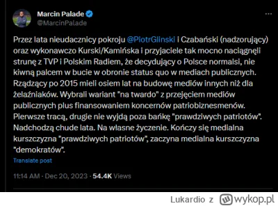 Lukardio - Dlaczego #pis nie zbudował albo  dopompował TV Republika by urosła do rang...