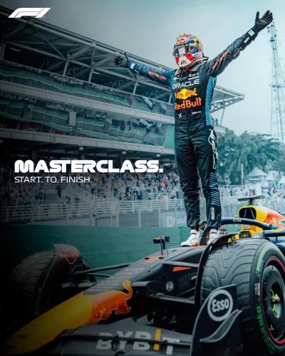 RitmoXL - #f1 Oficjalny kanał F1 wrzucił taką grafikę. Nawet Liberty Media docenia to...